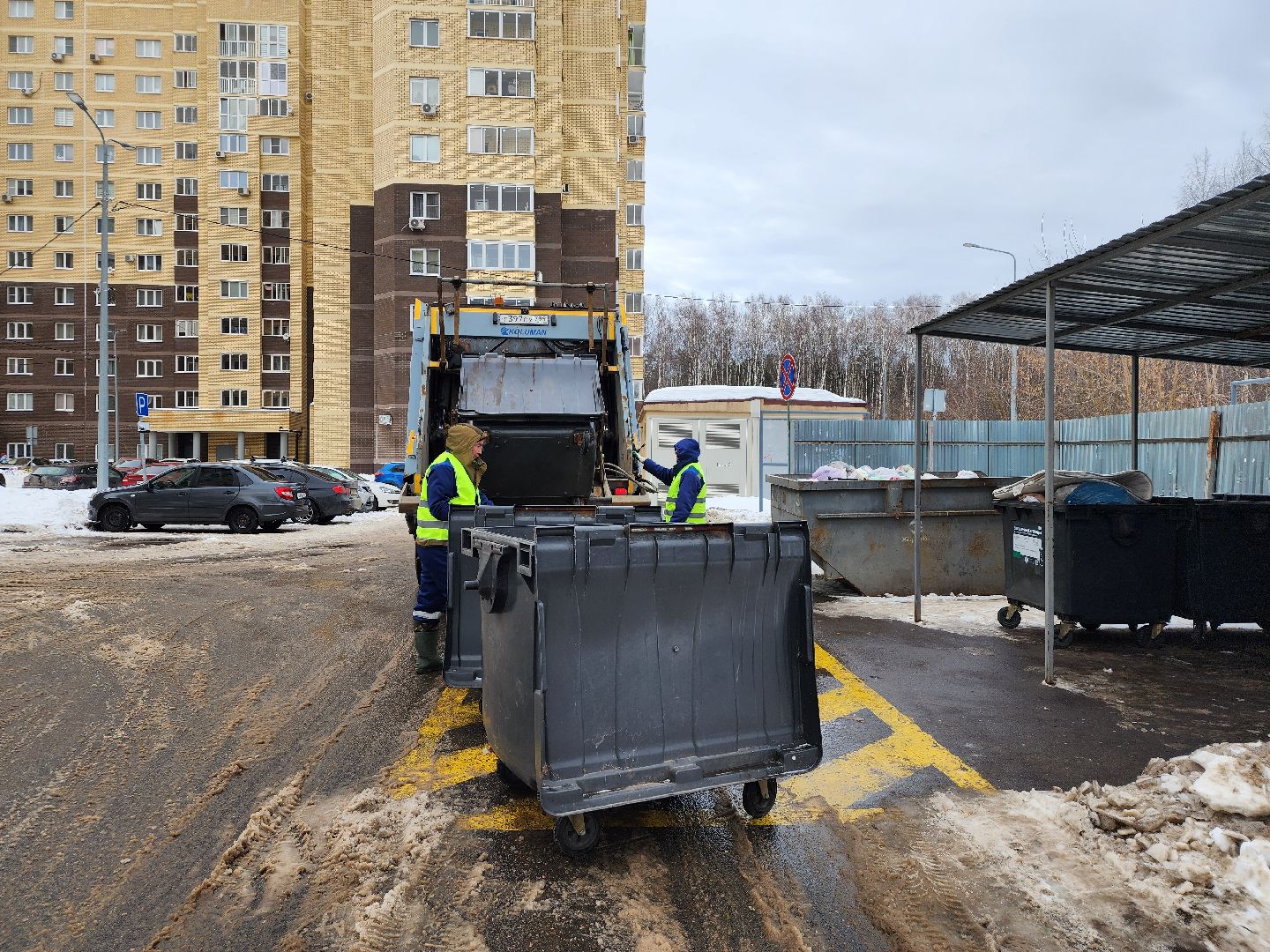 вывоз мусора, региональный оператор, контейнерная площадка, Ногинск, Богородский городской округ,