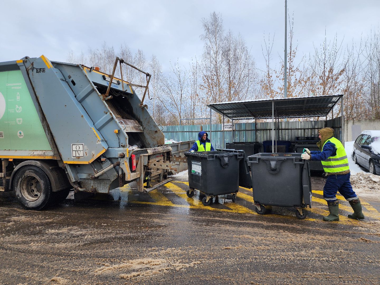 вывоз мусора, региональный оператор, контейнерная площадка, Ногинск, Богородский городской округ,