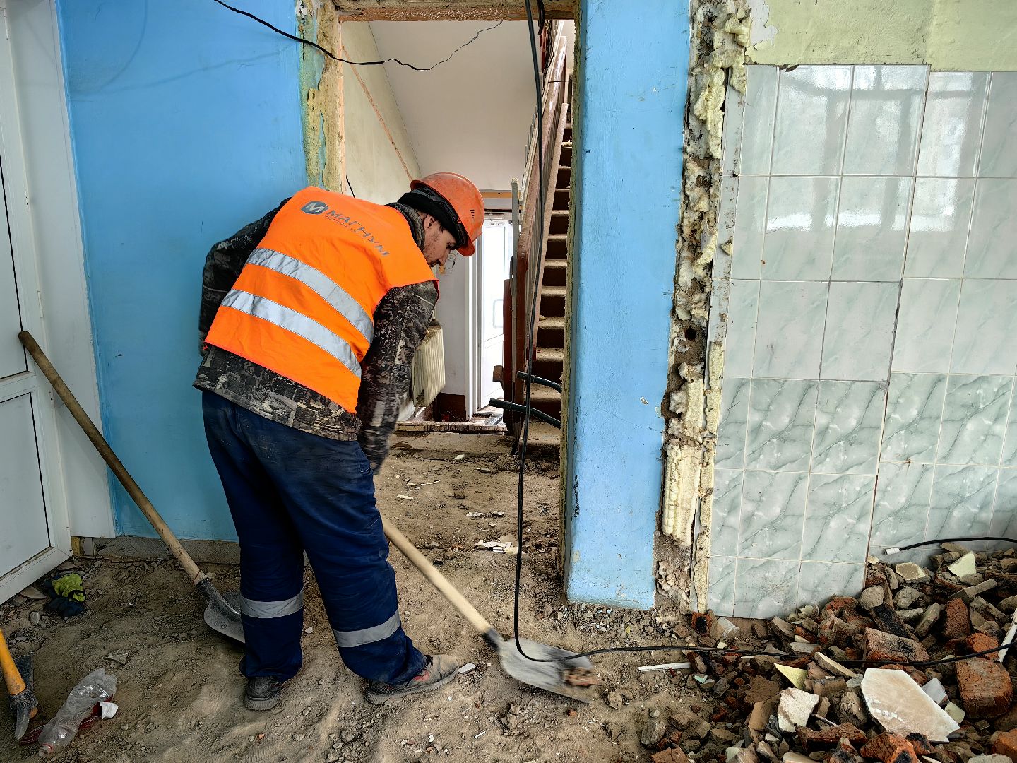 детский сад, капитальный ремонт, демонтаж, бригада,