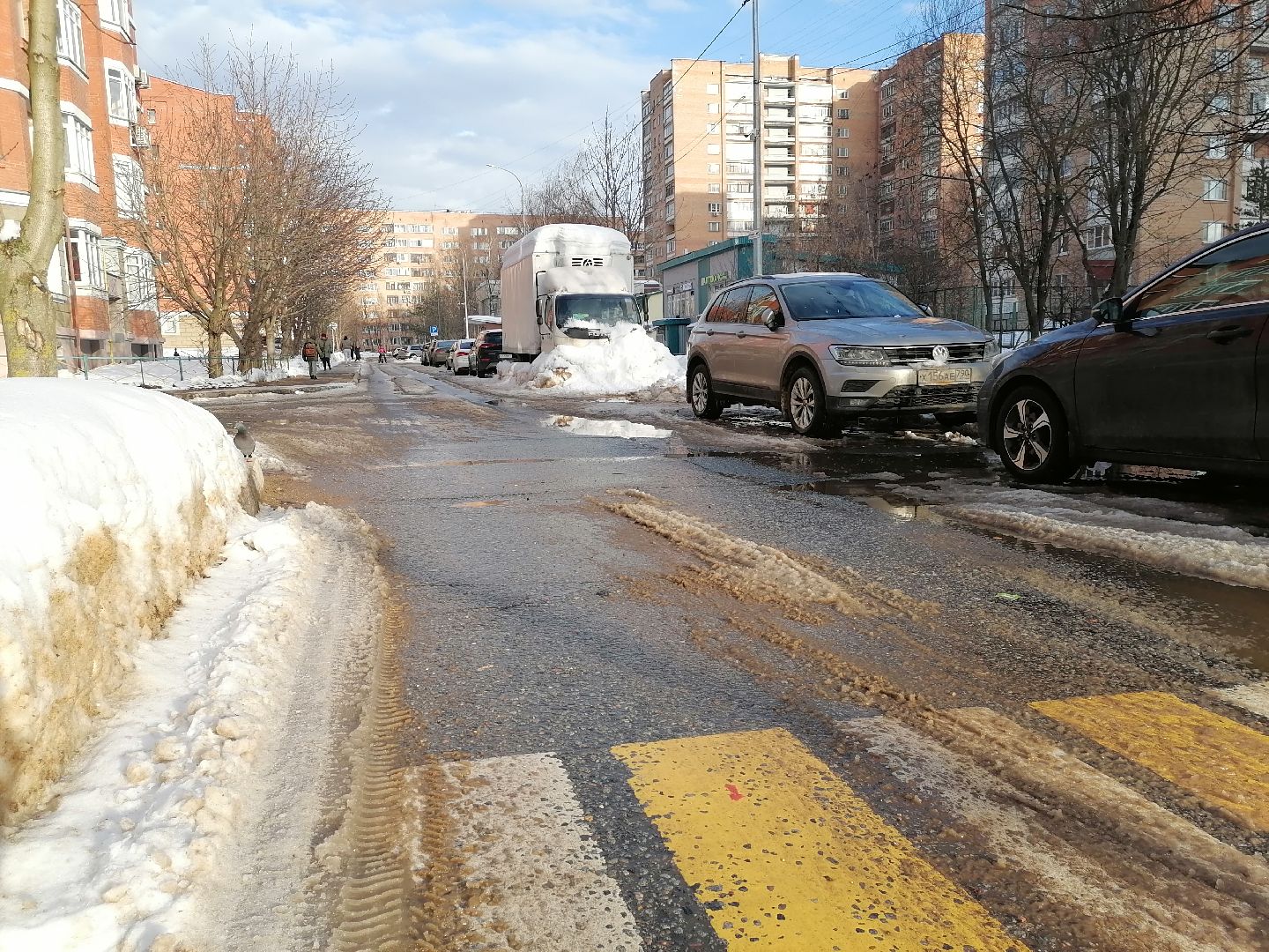 дорога, ремонт дорог, Лобня