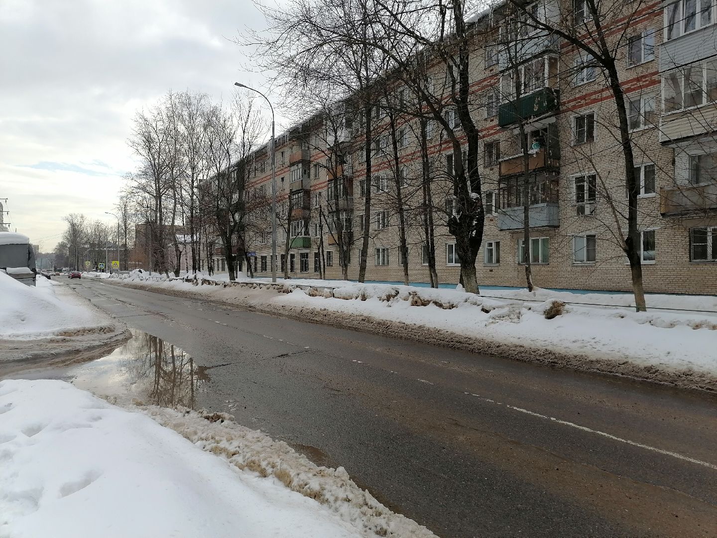 дорога, ремонт дорог, Лобня