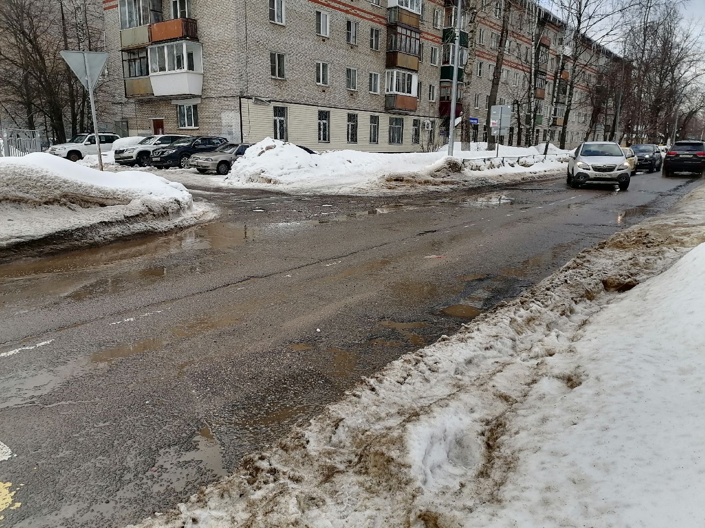 дорога, ремонт дорог, Лобня