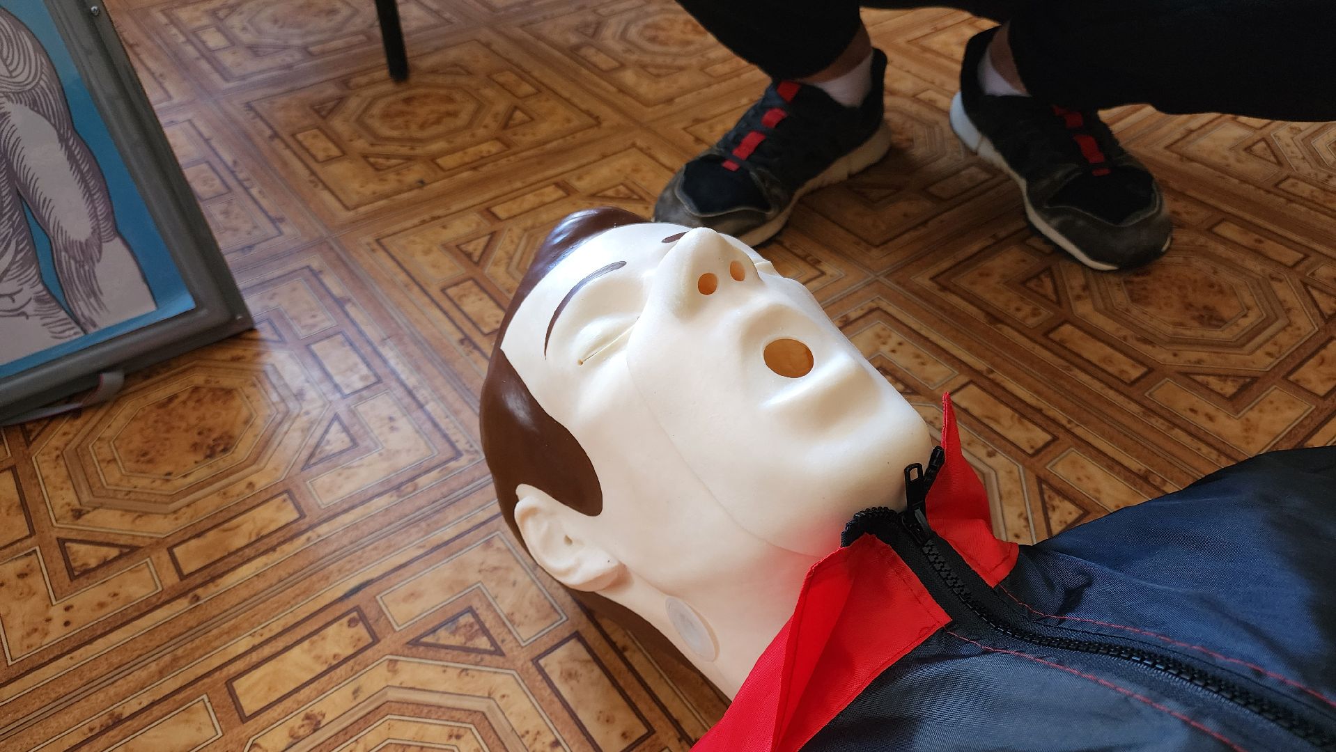 кашира, ожерелье, ожерельевский железнодорожный колледж, тренажер, сердечно-легочная реанимация, охрана труда,