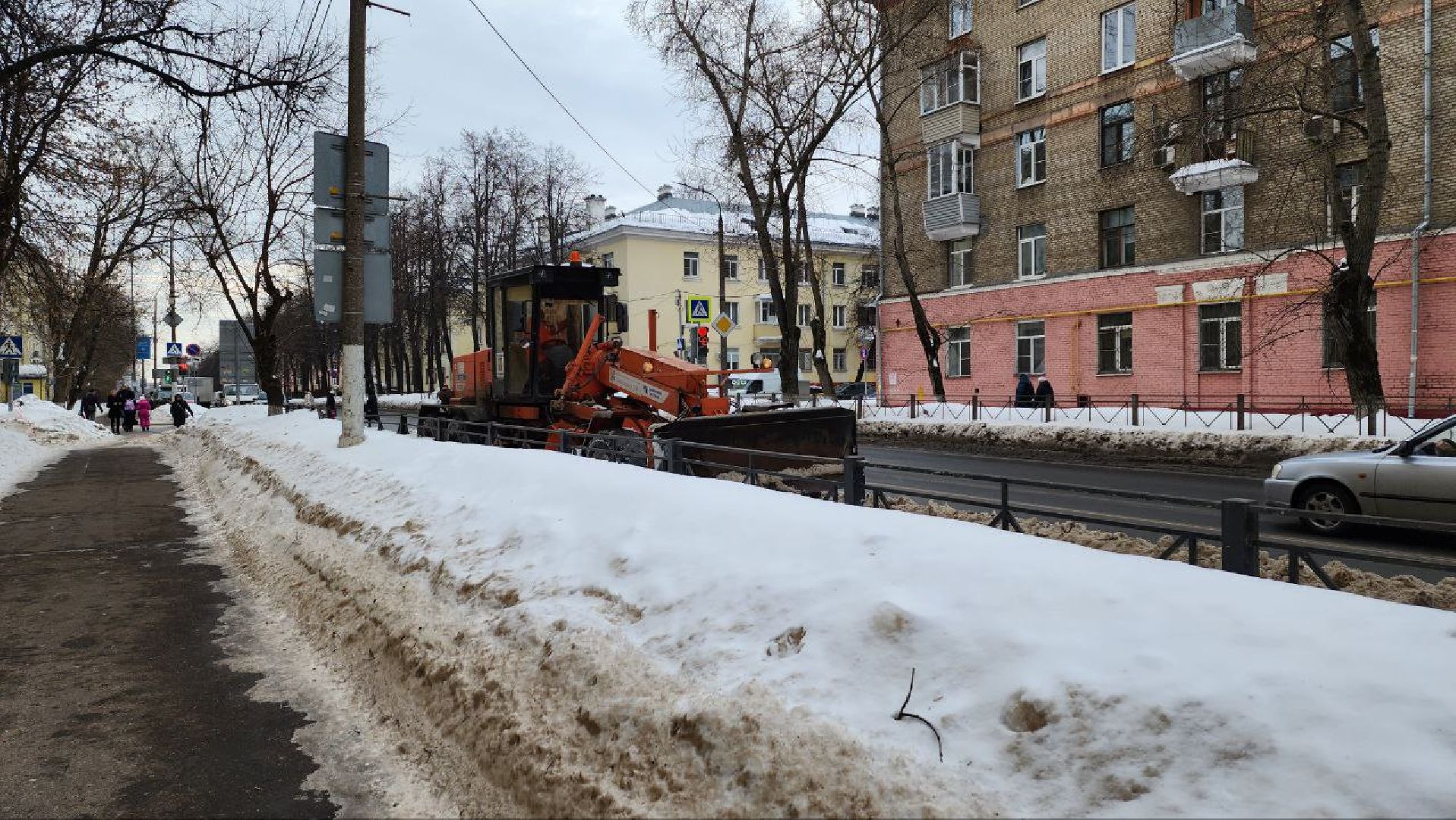 люберцы, снег, дворовые территории,