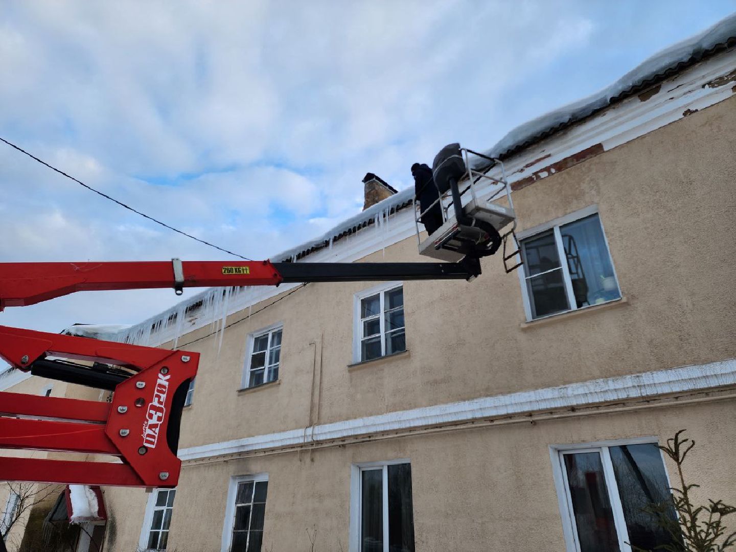 Солнечногорск, Сосульки, Работа, коммунальная служба, ук,