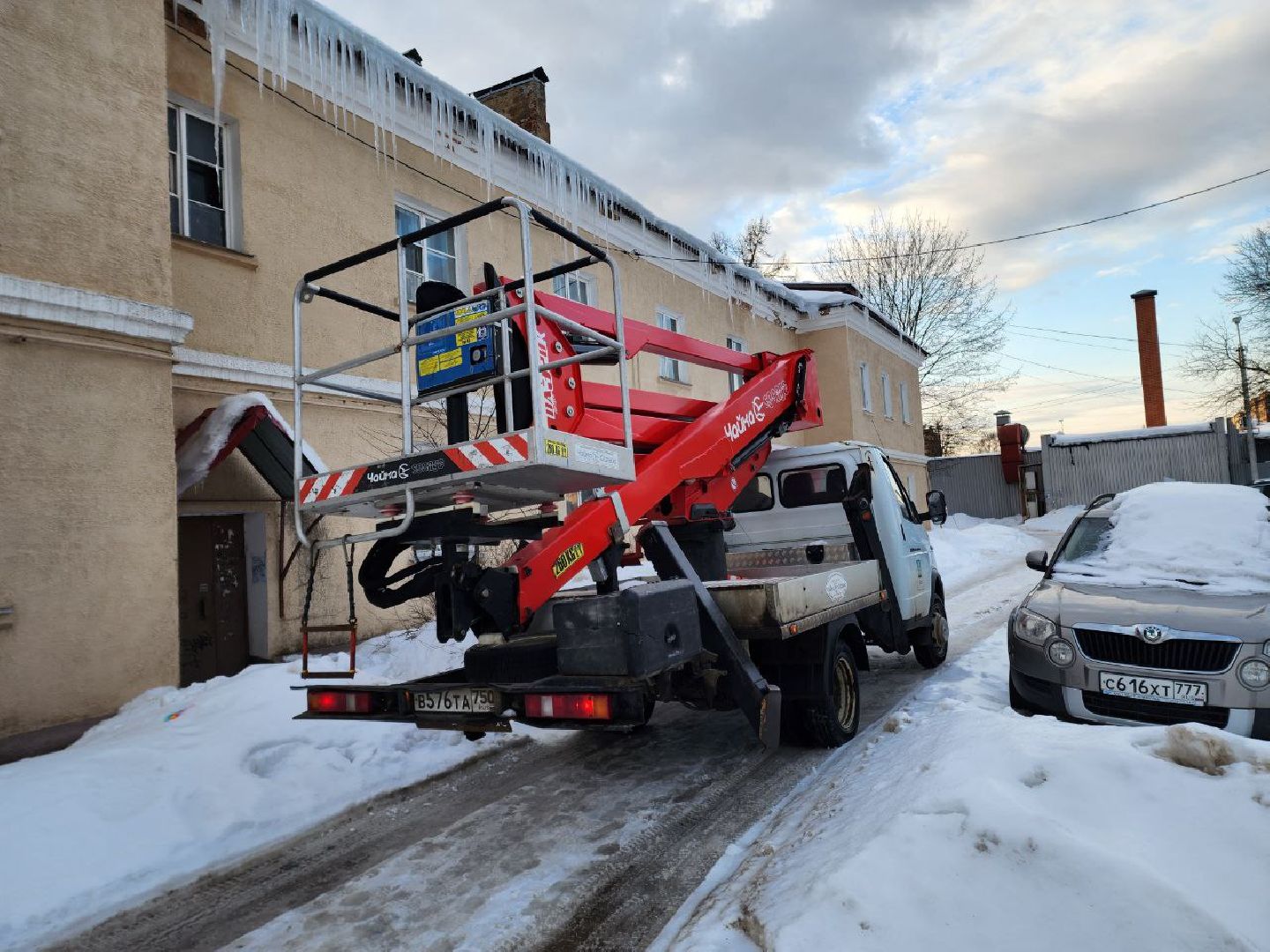 Солнечногорск, Сосульки, Работа, коммунальная служба, ук,
