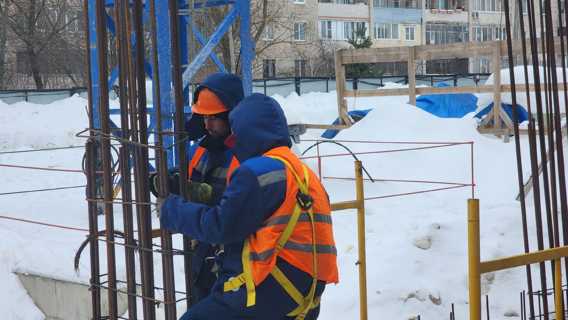 строительство, поликлиника, наша поликлиника, Лосино-Петровский,