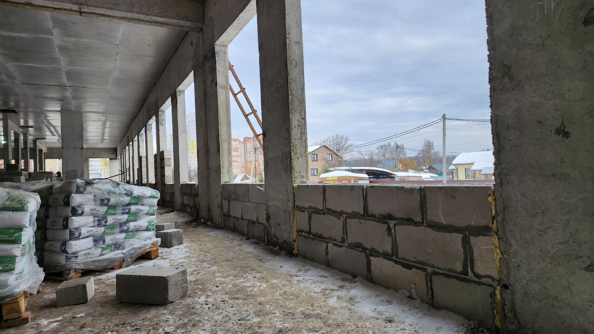 строительство, поликлиника, наша поликлиника, Лосино-Петровский,