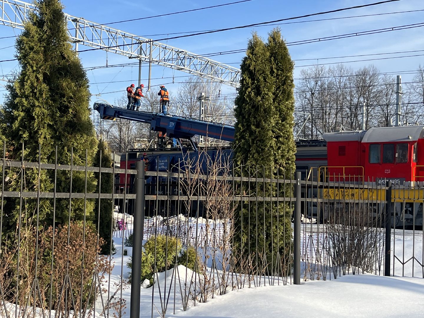 Апрелевка, мцд-4,чп, сход поезда,