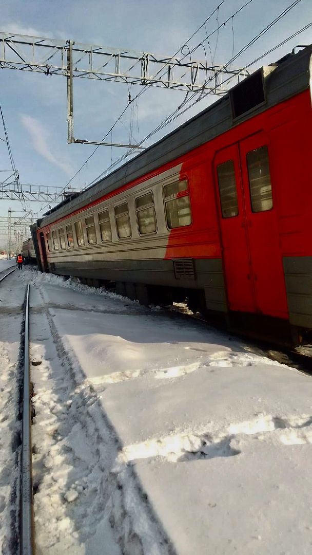 Апрелевка, мцд-4,чп, сход поезда,