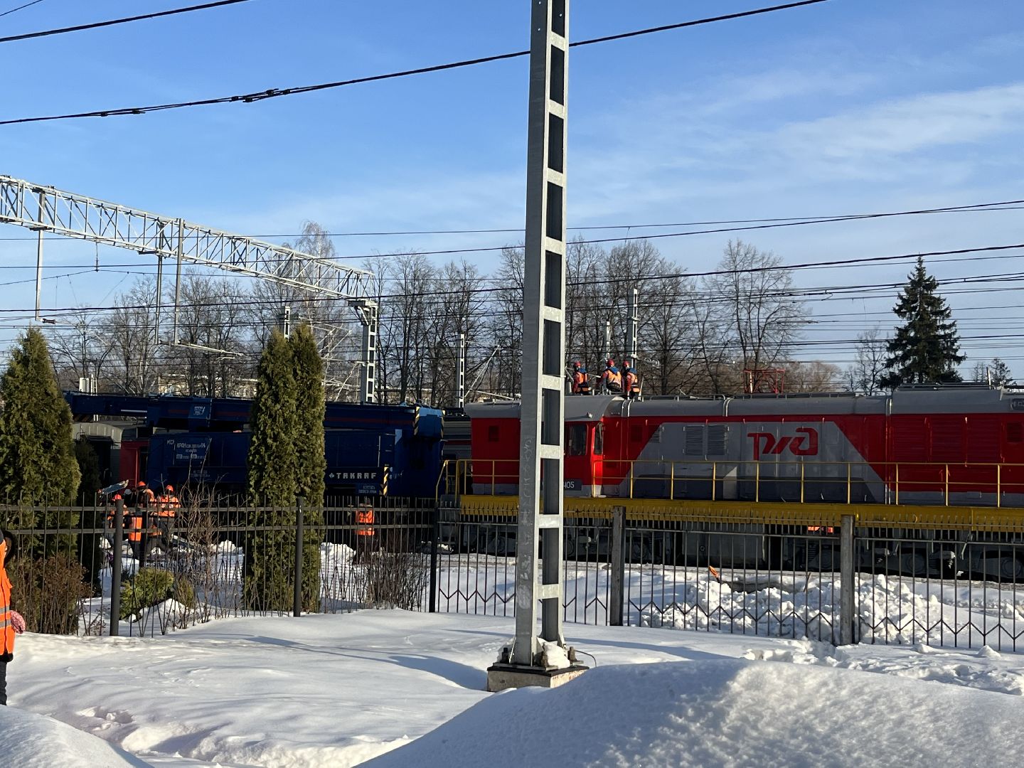 Апрелевка, мцд-4,чп, сход поезда,