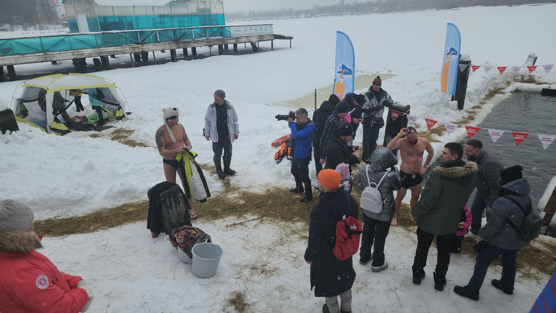 долгопрудный, Зимнее плавание, котовский залив, Котовские моржи,