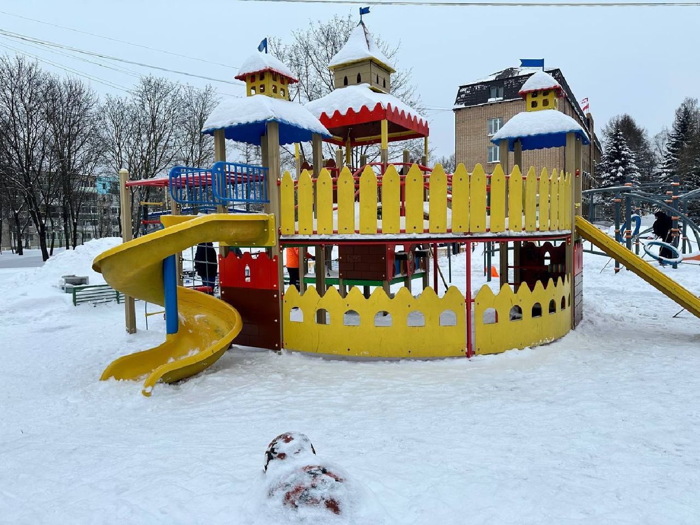 можайск, можайский городской округ, подмосковье, детская площадка, игровой комплекс, программа губернатора, нацпроект, благоуйстройство,