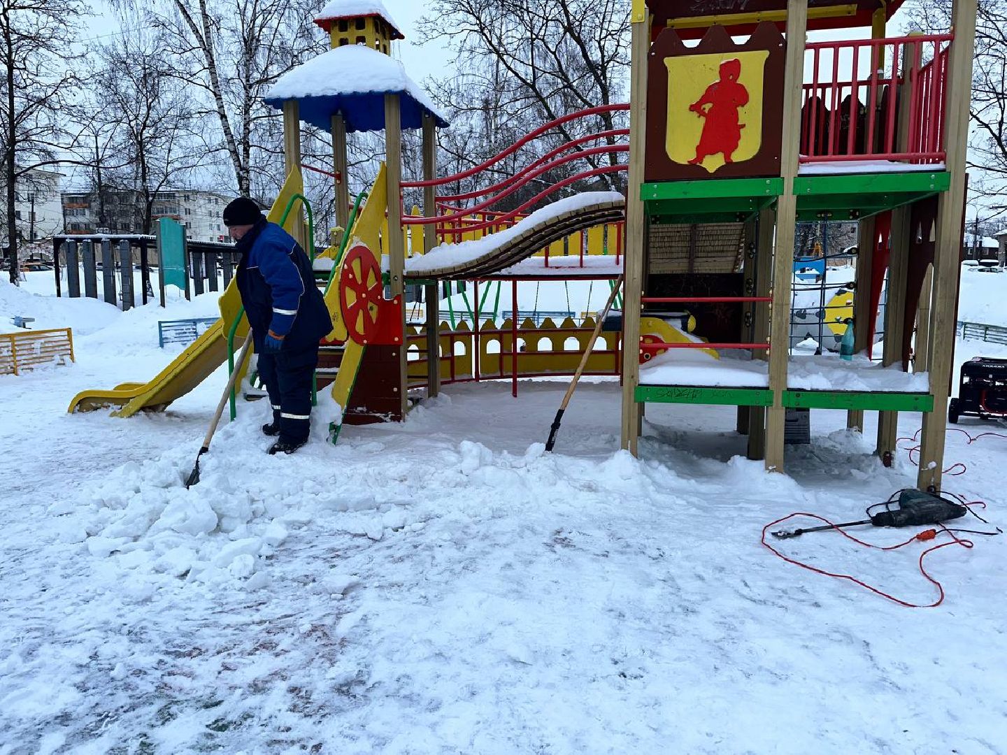 можайск, можайский городской округ, подмосковье, детская площадка, игровой комплекс, программа губернатора, нацпроект, благоуйстройство,