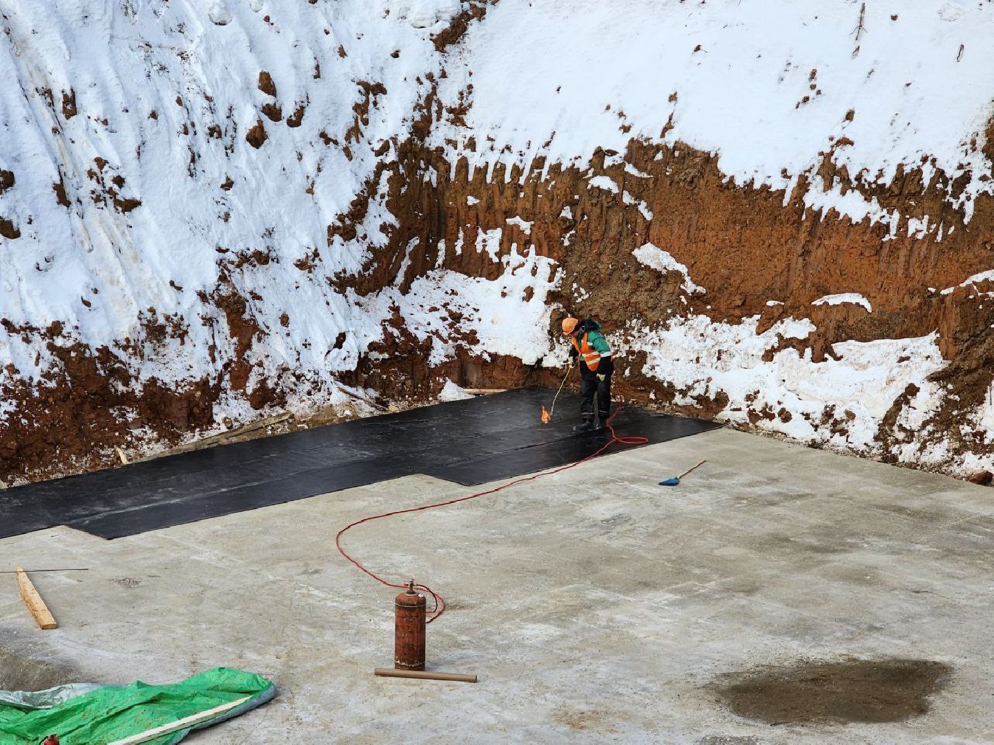 чехов, строительство, поликлиника, котлован, рабочие места,