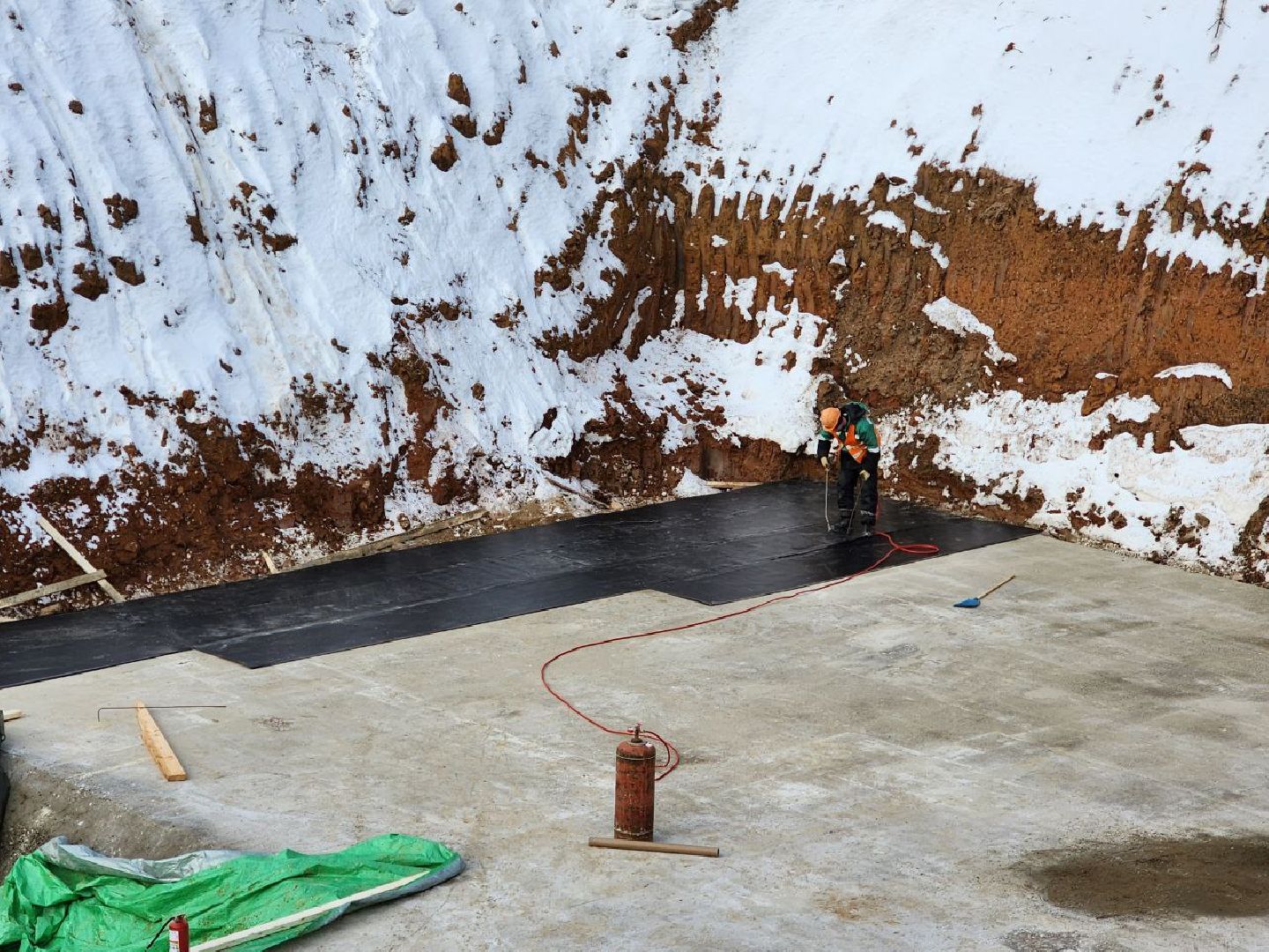 чехов, строительство, поликлиника, котлован, рабочие места,