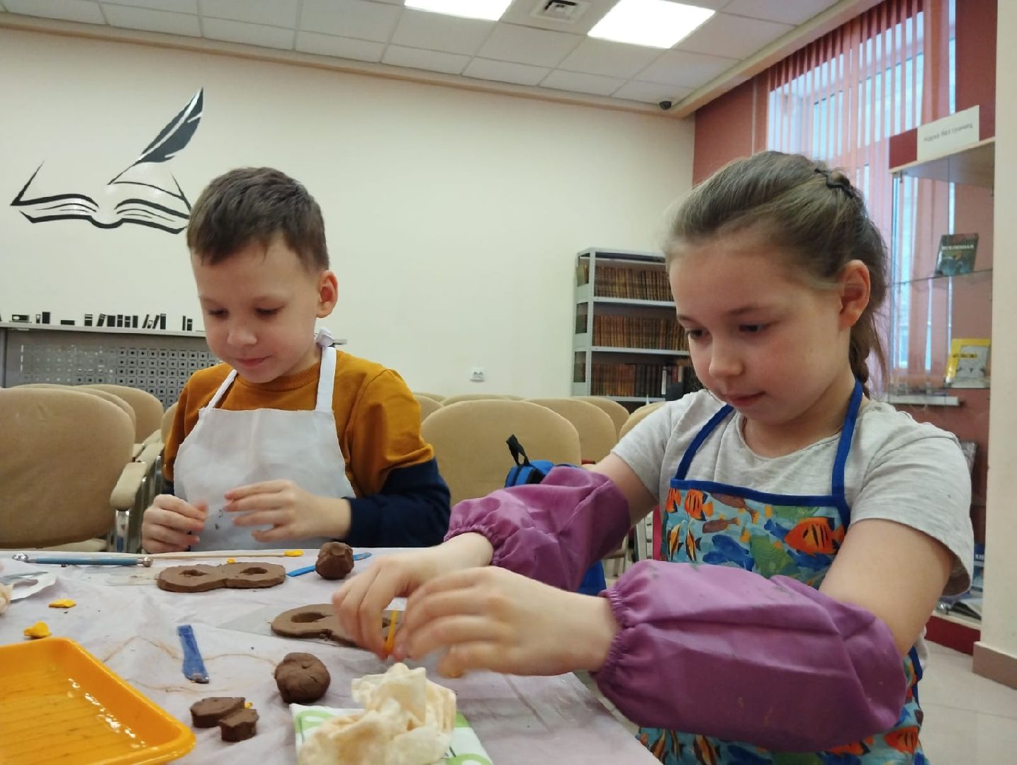 пушкино, мастер-класс, 8 марта, весна, дети, лепка,