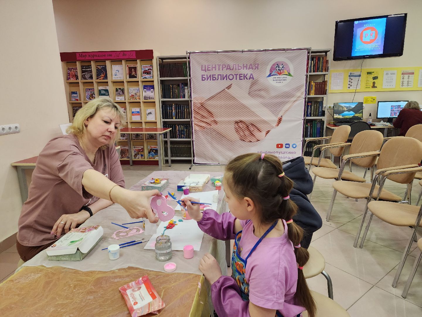 пушкино, мастер-класс, 8 марта, весна, дети, лепка,