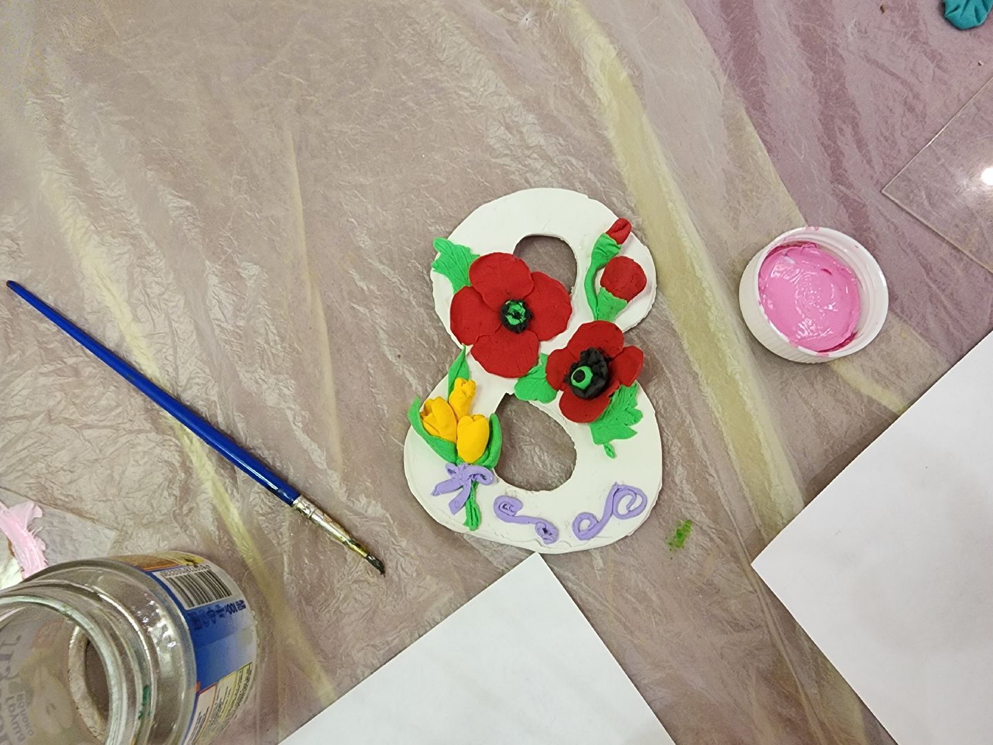 пушкино, мастер-класс, 8 марта, весна, дети, лепка,