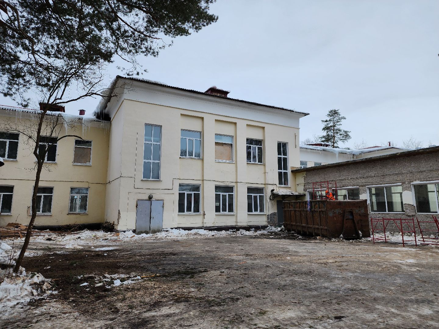 Капремонт, демонтажные работы, Дубна, Школа,