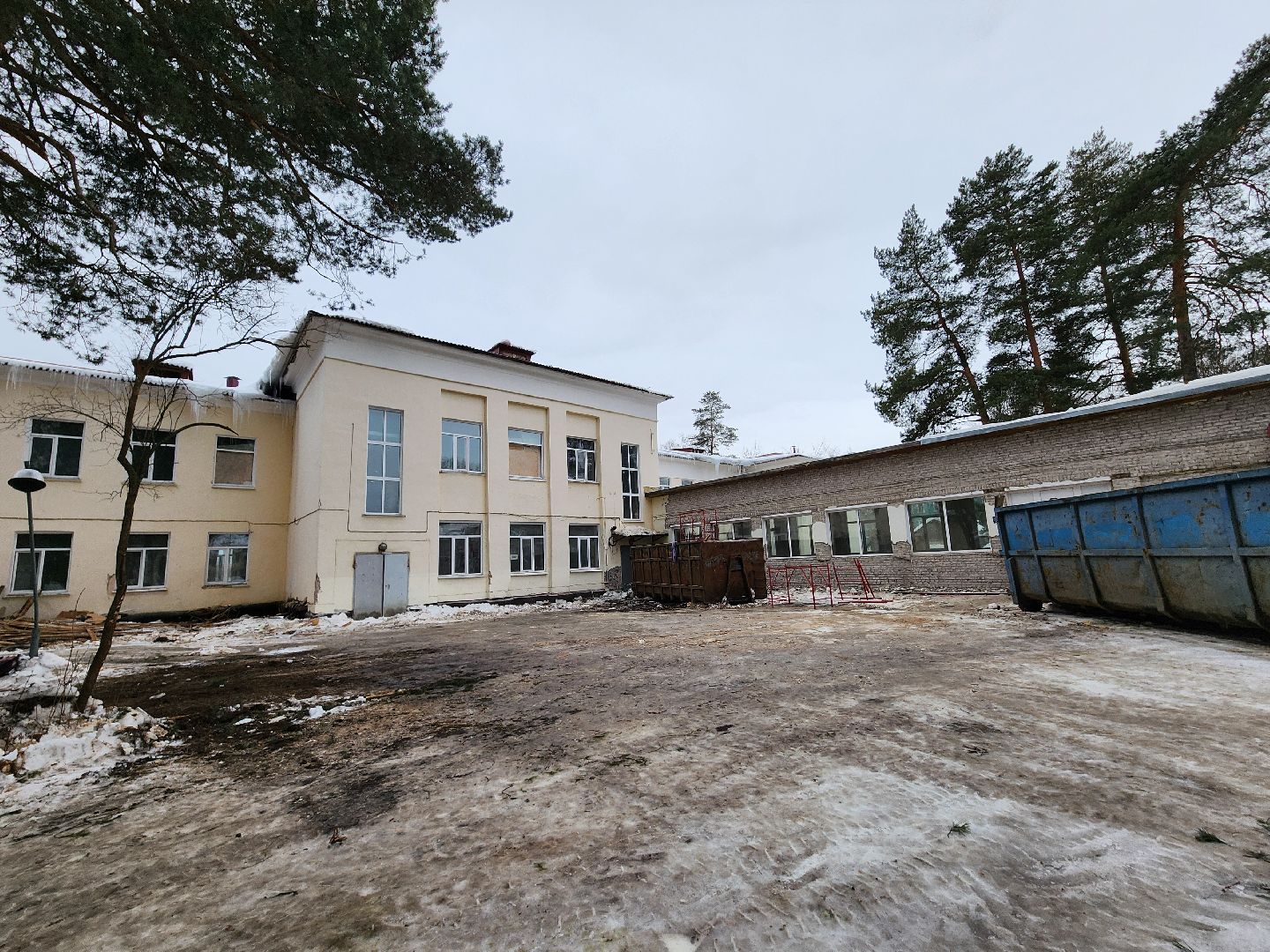 Капремонт, демонтажные работы, Дубна, Школа,