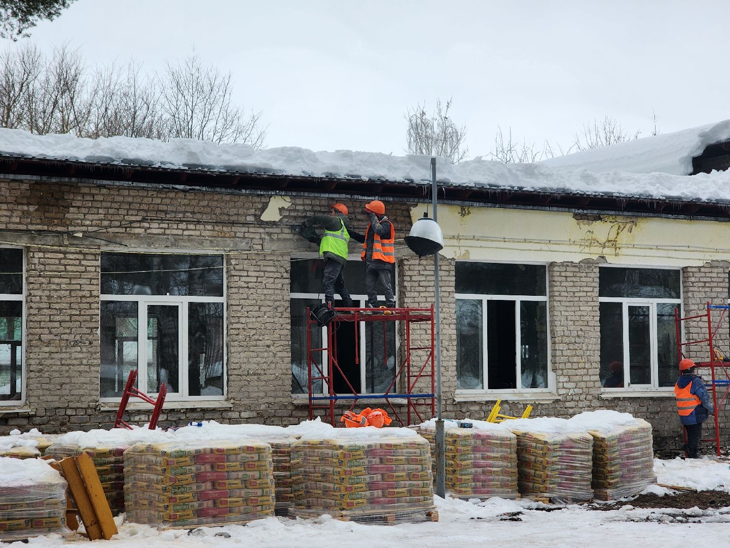 Капремонт, демонтажные работы, Дубна, Школа,