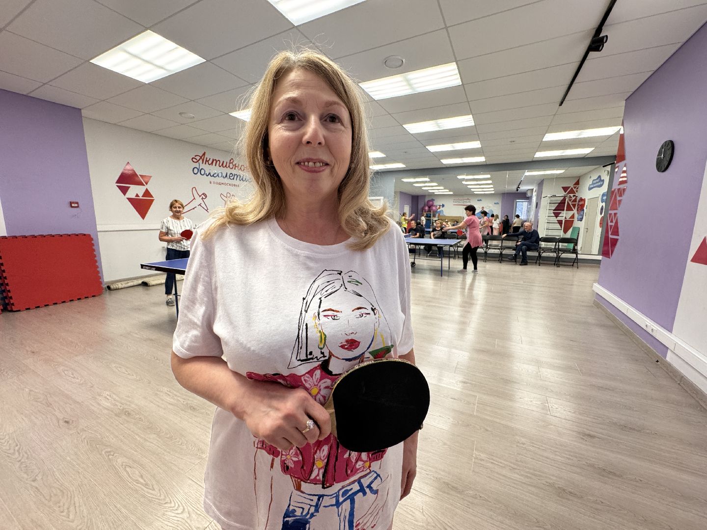 Одинцово, активное долголетие, настольный теннис,