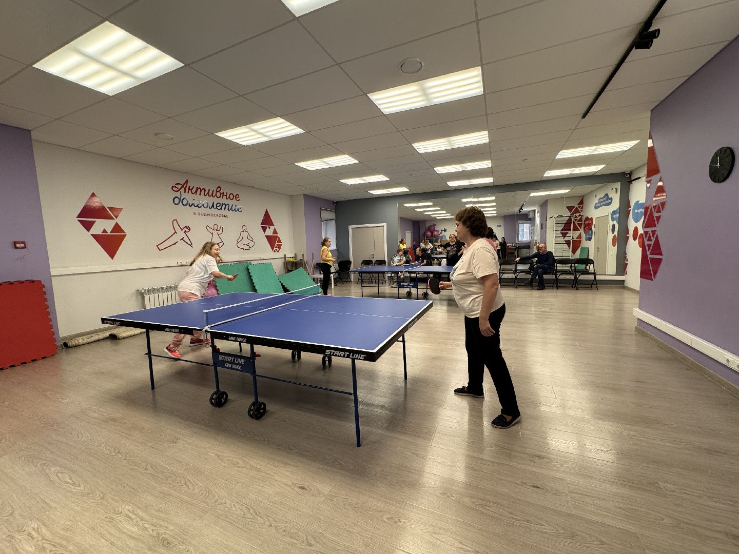 Одинцово, активное долголетие, настольный теннис,