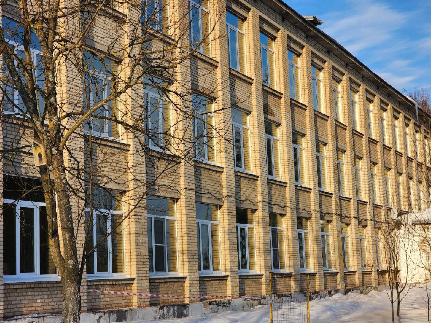 Солнечногорск, Ремонт школы, Педагоги, Рабочие, Учебный процесс,