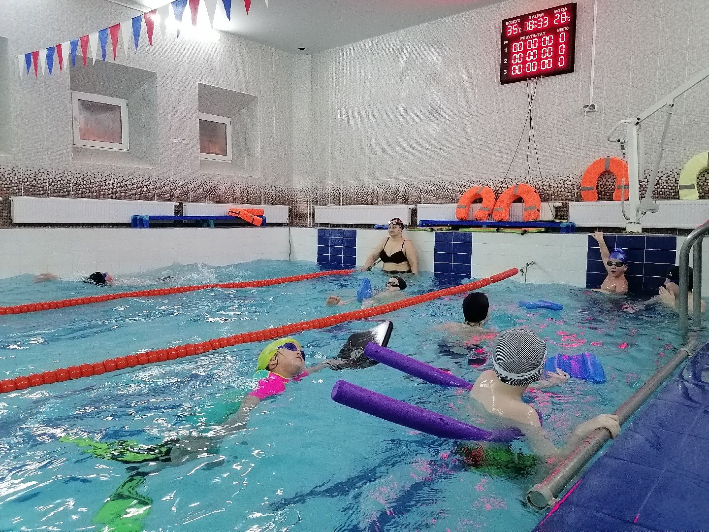 Спорт, Плавание, Дети, Бассейн,