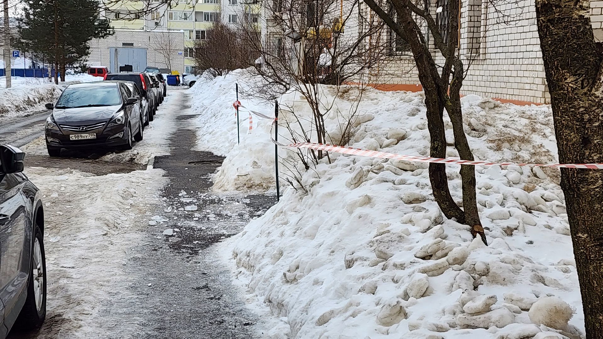 Солнечногорск, Рекинцо-2, ЖКХ, Очистка крыши, промышленные альпинисты,