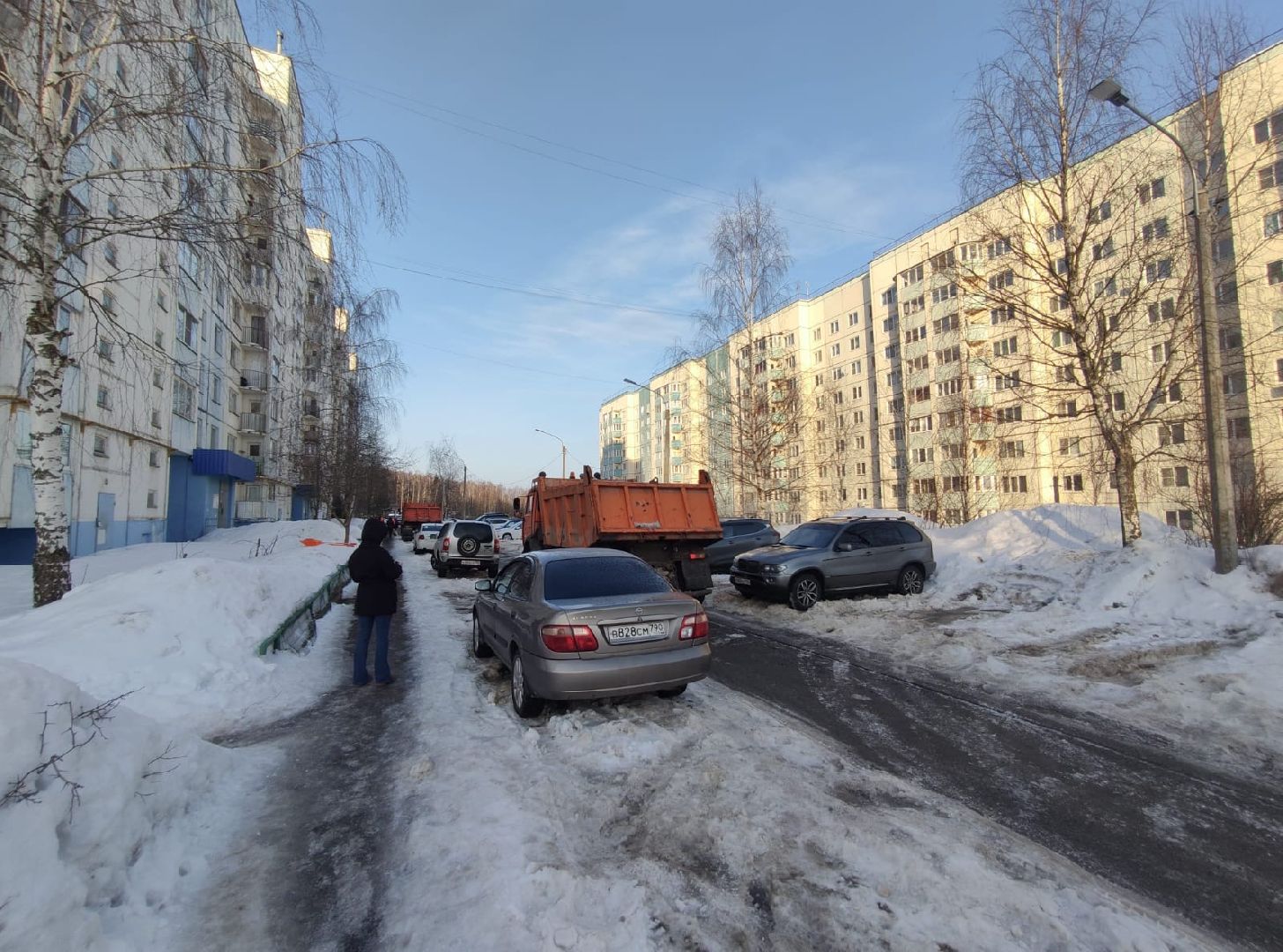 солнечногорск, снег, уборка,