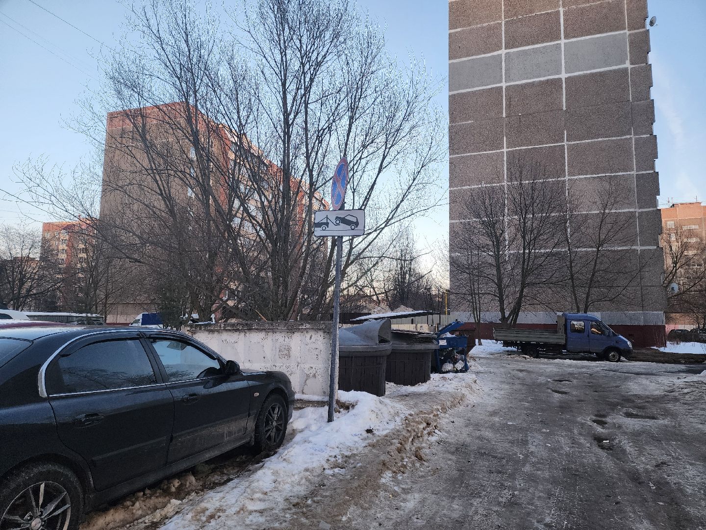 Подольск, остановка запрещена, контейнерная площадка, схема движения,