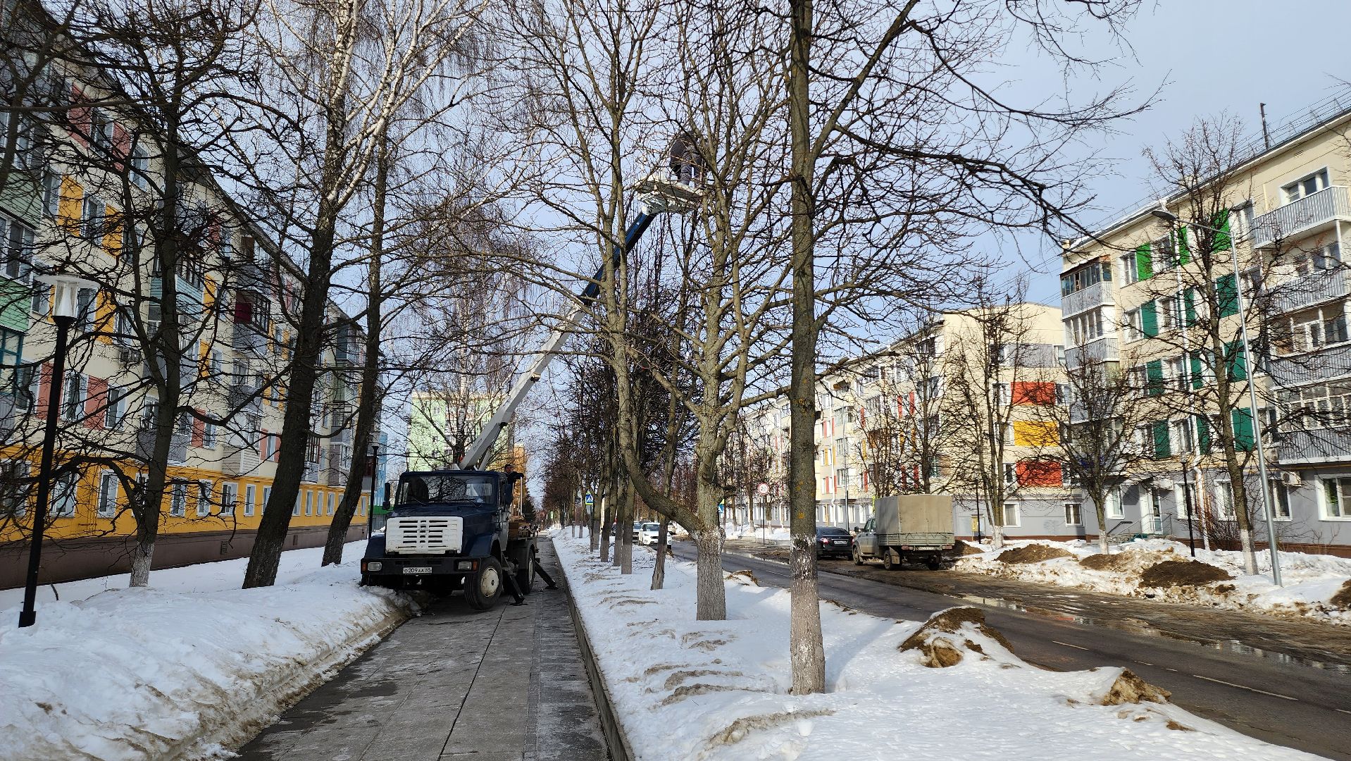 кашира, садовая, гирлянды, морозостойкие, уличное освещение, иллюминация, благоустройство,