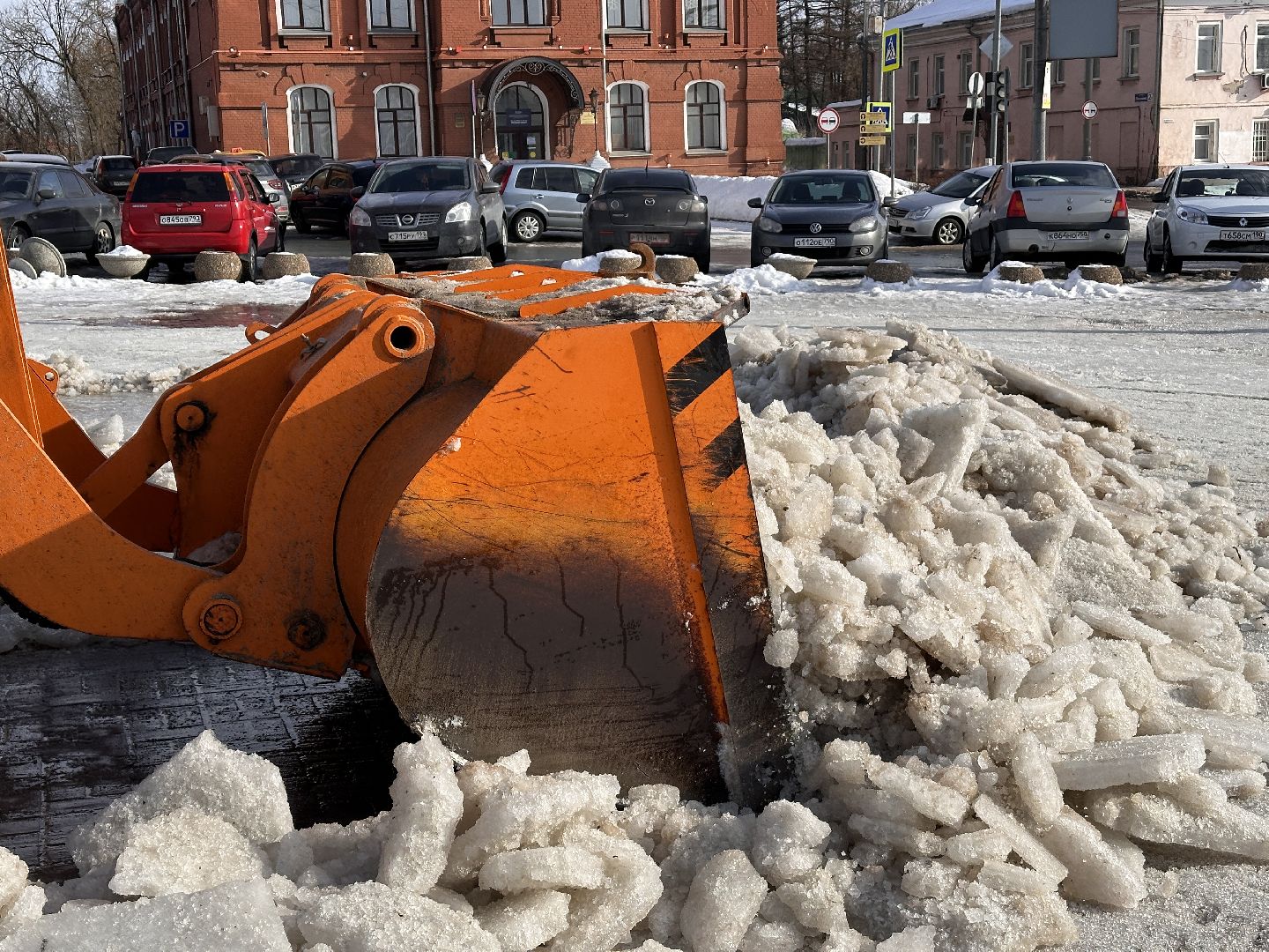 Клин, общество, уборка снега, ЖКХ,