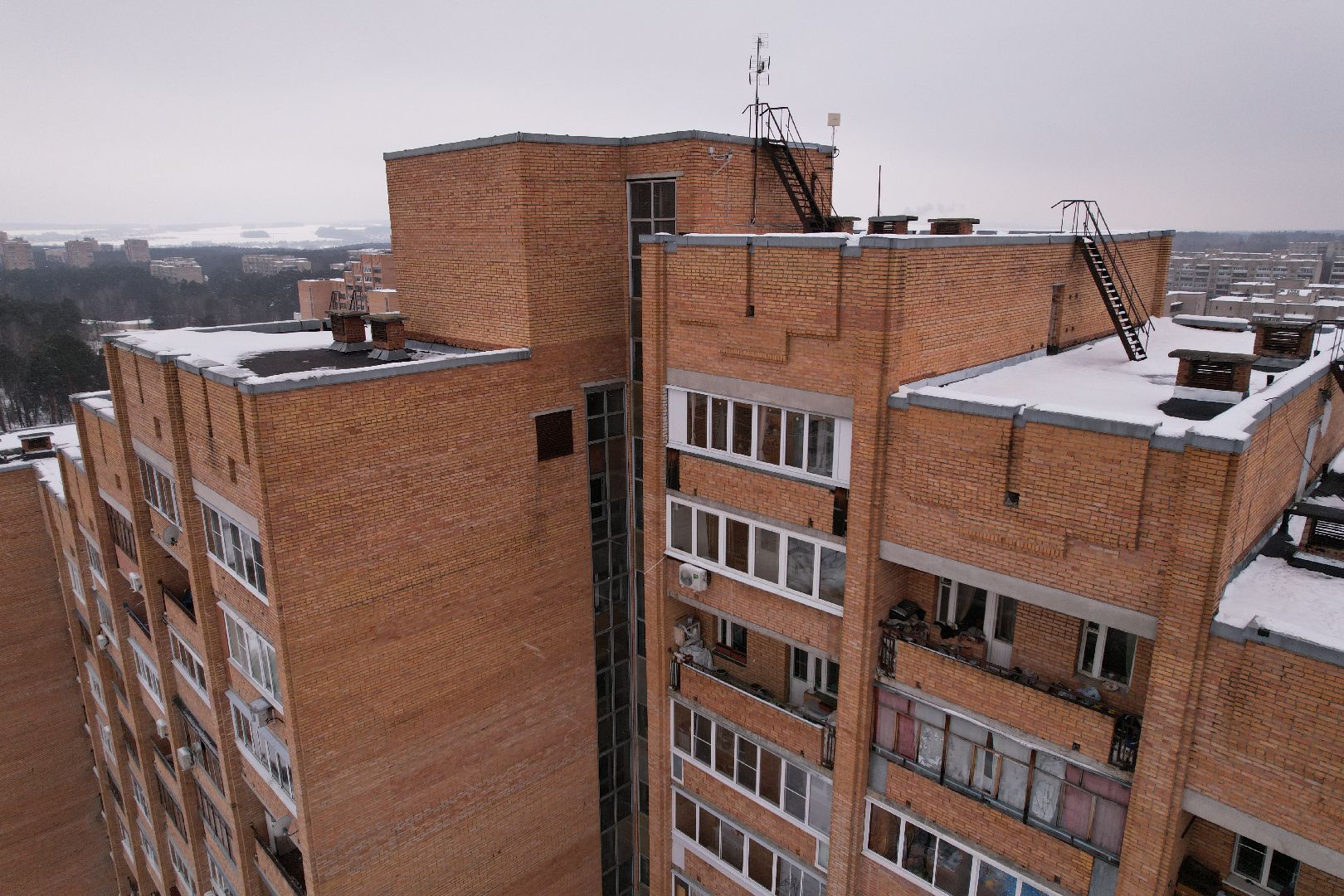 видео с коптера, протвино, дом,