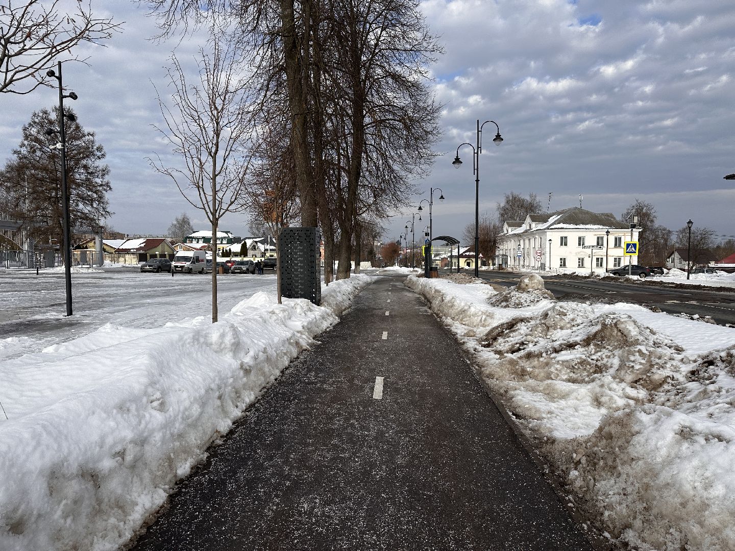 Клин, общество, уборка снега, ЖКХ, зима,