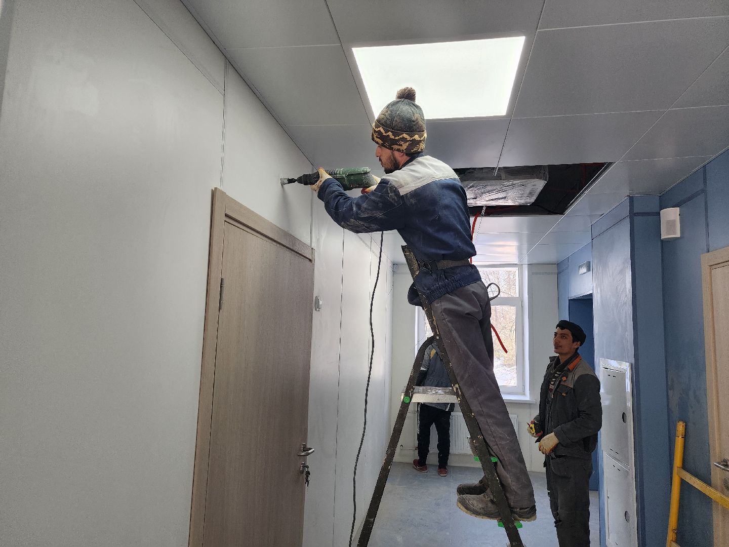 капитальный ремонт, капитальный ремонт поликлиники,