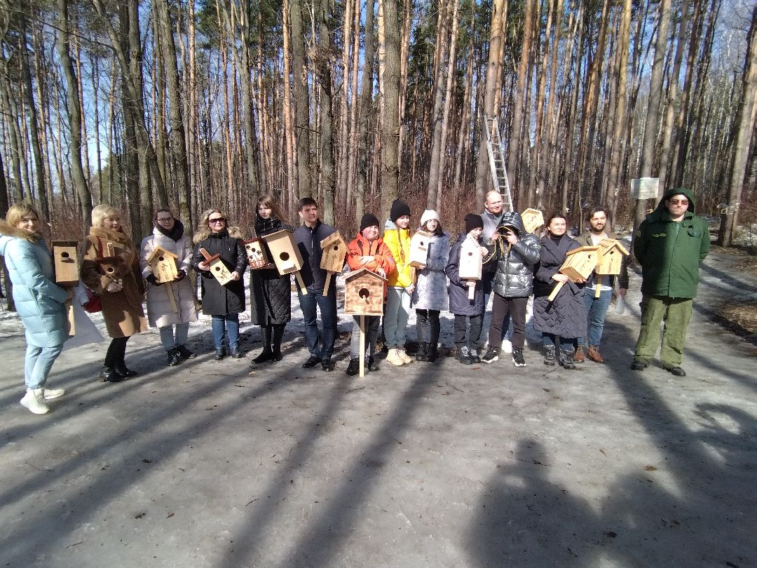 Скворечник для птиц, Минэкологии, Мытищи, Сбербанк