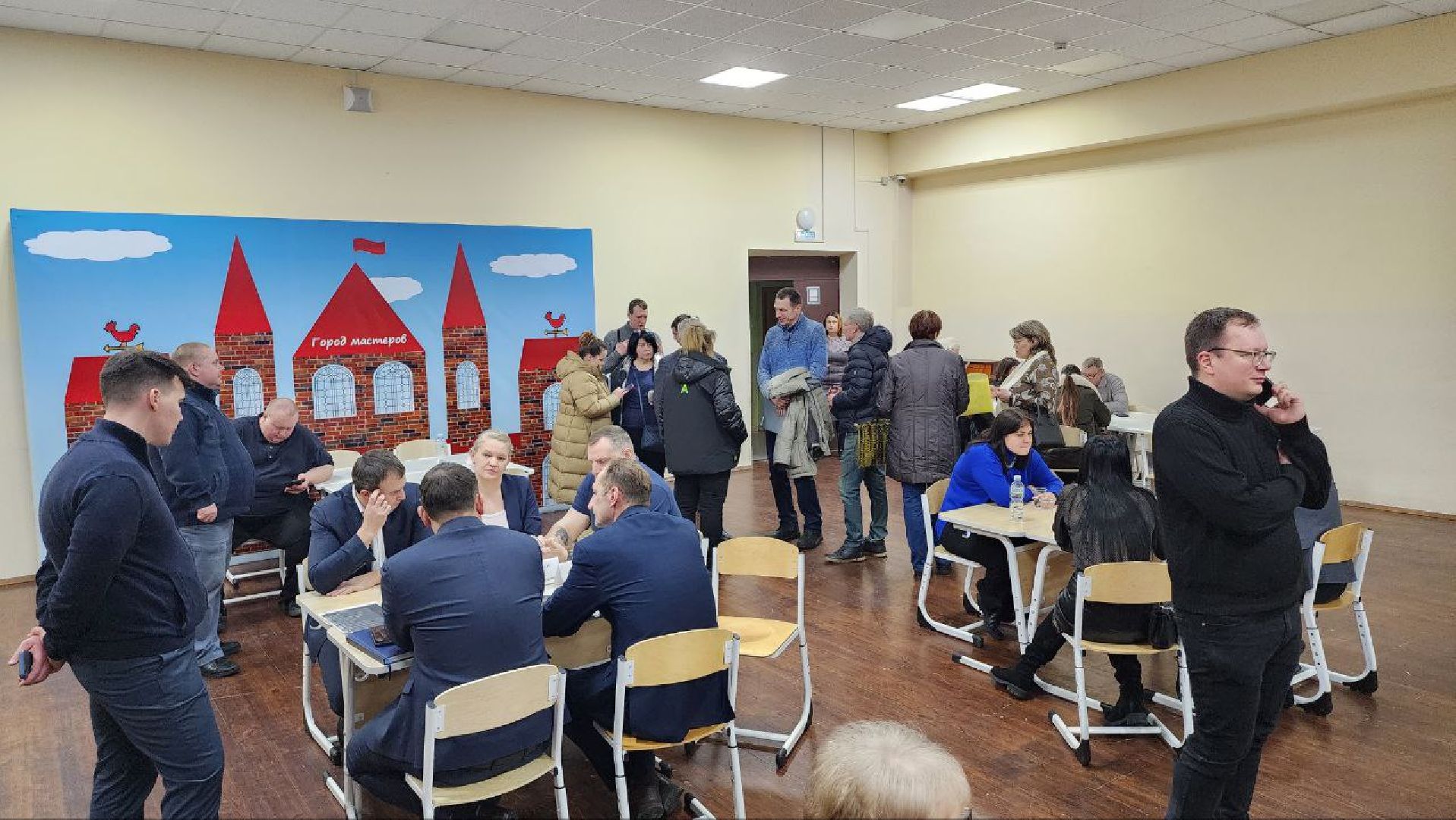 Люберцы, выездная администрация, глава городского округа люберцы владимир волков,новая школа,