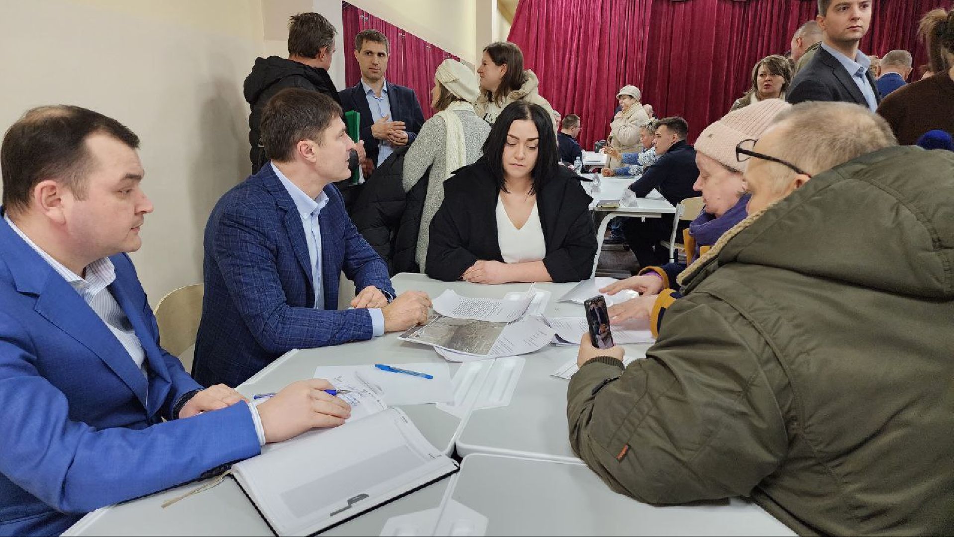 Люберцы, выездная администрация, глава городского округа люберцы владимир волков,новая школа,