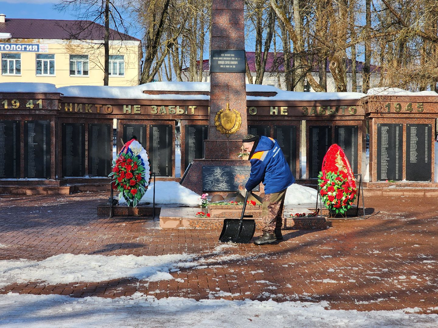 площадь революции, руза, весна, улицы города, рузский городской округ, московская область, подмосковье,