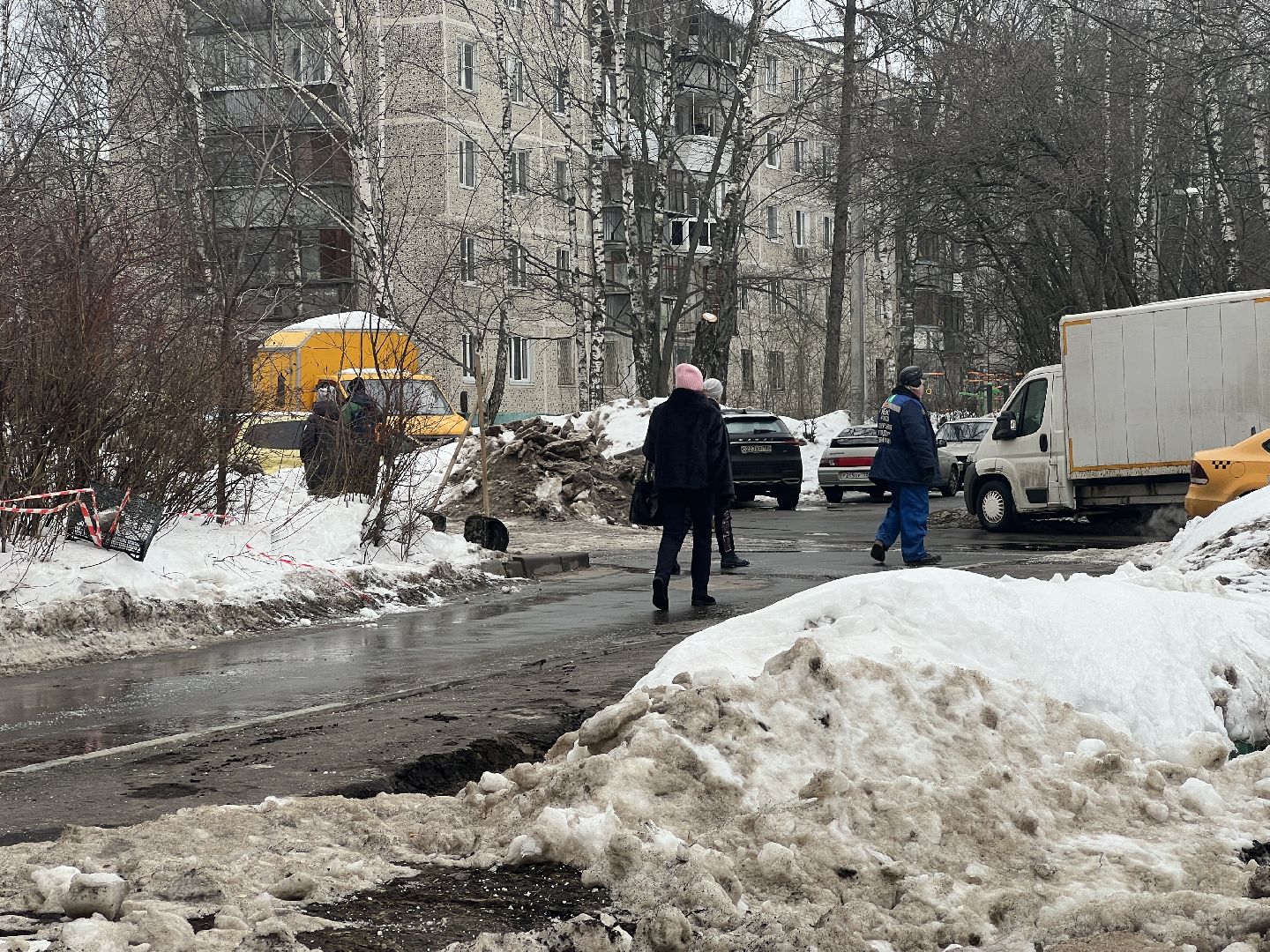 химки, уборка снега, уборка дворов, жкх,