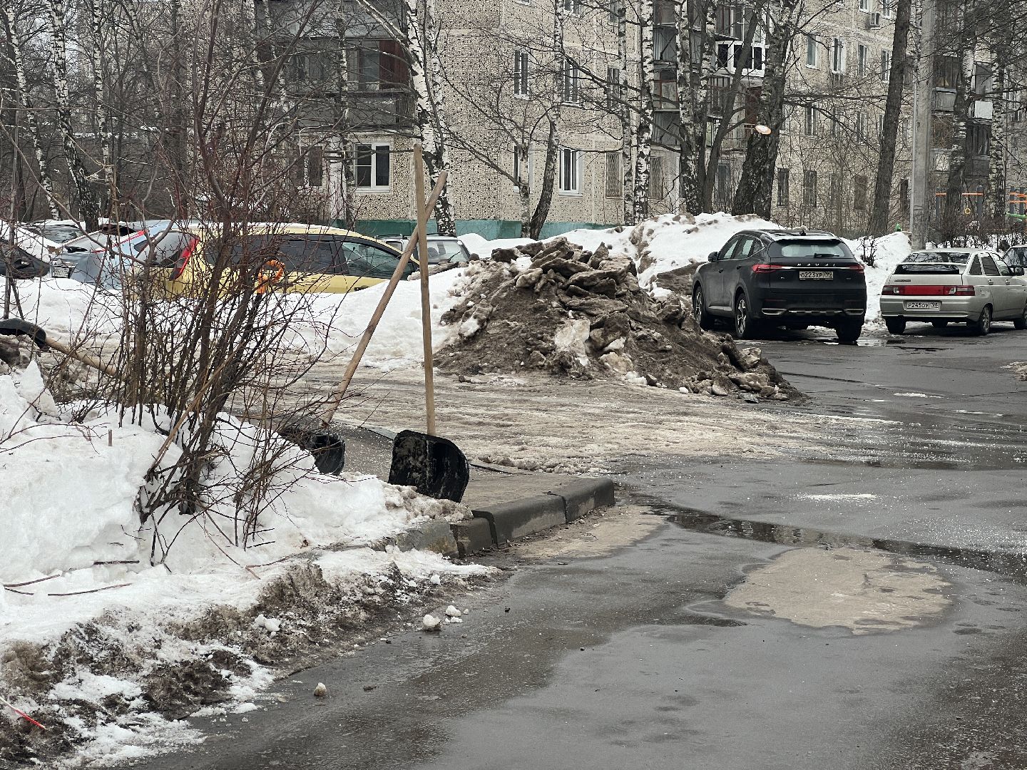 химки, уборка снега, уборка дворов, жкх,