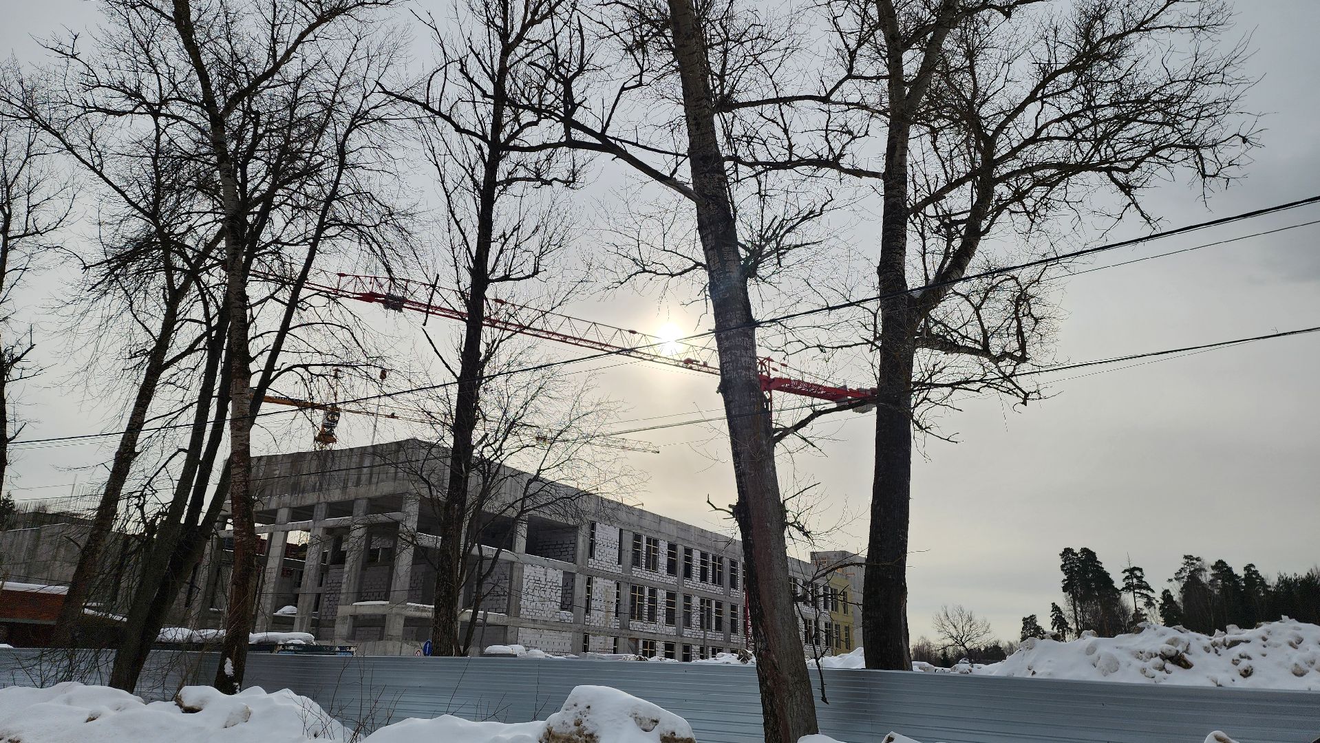 Подмосковье, Городской округ Пушкинский, Пушкино, Строительство, Школа, Образование,