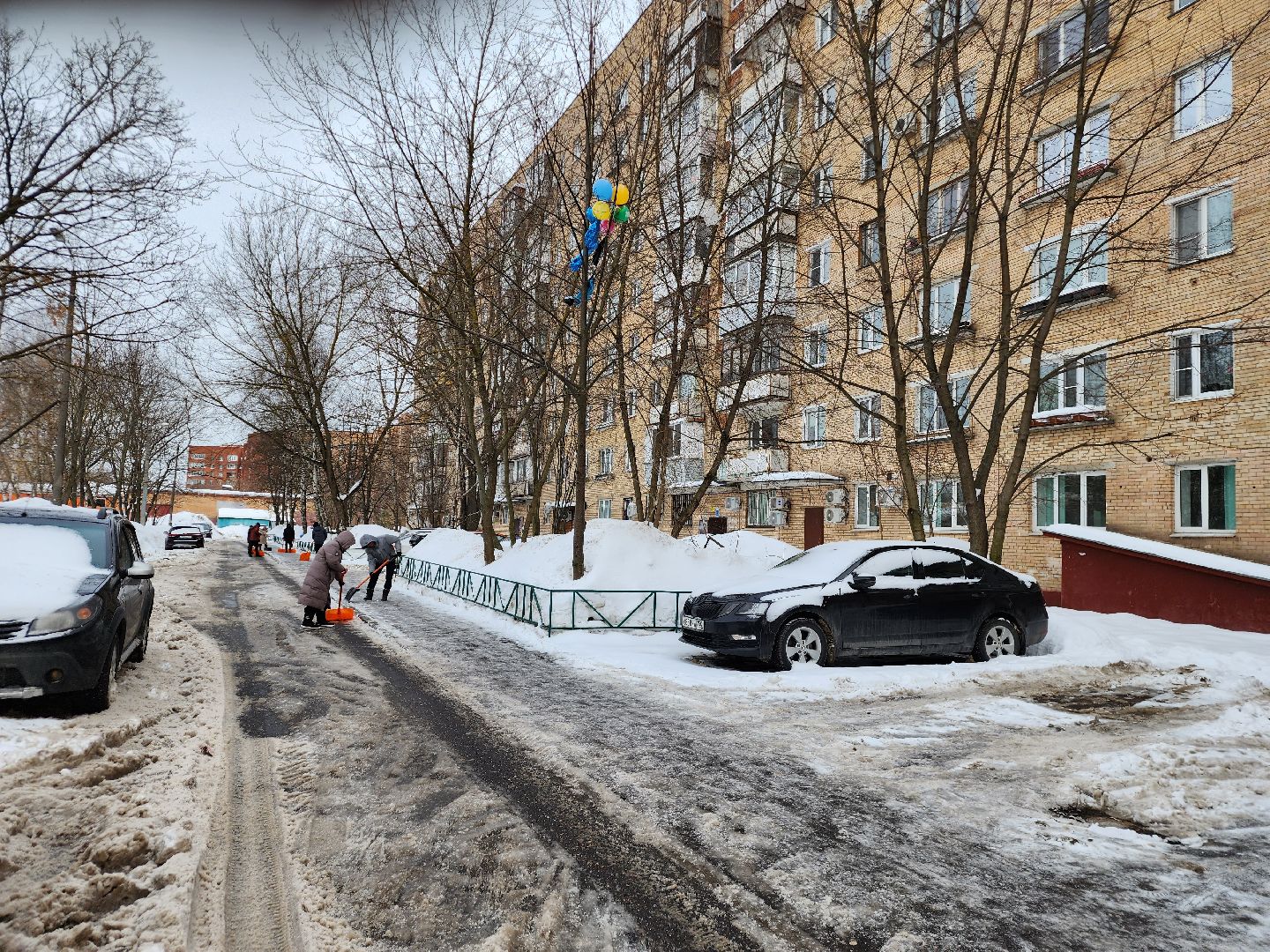 жкх, уборка снега, фрязино,