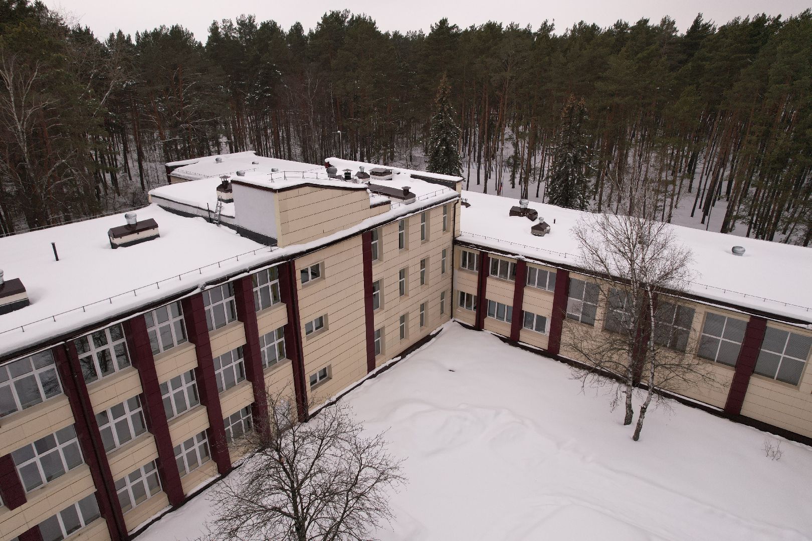 видео с коптера, лицей, образование,