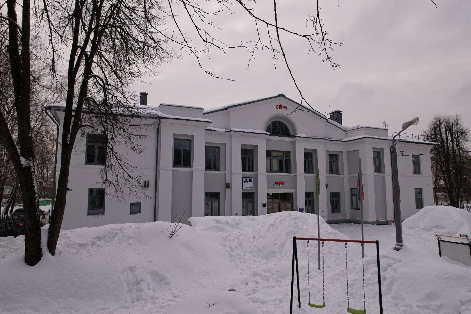 видео с коптера, культура, пушкино,