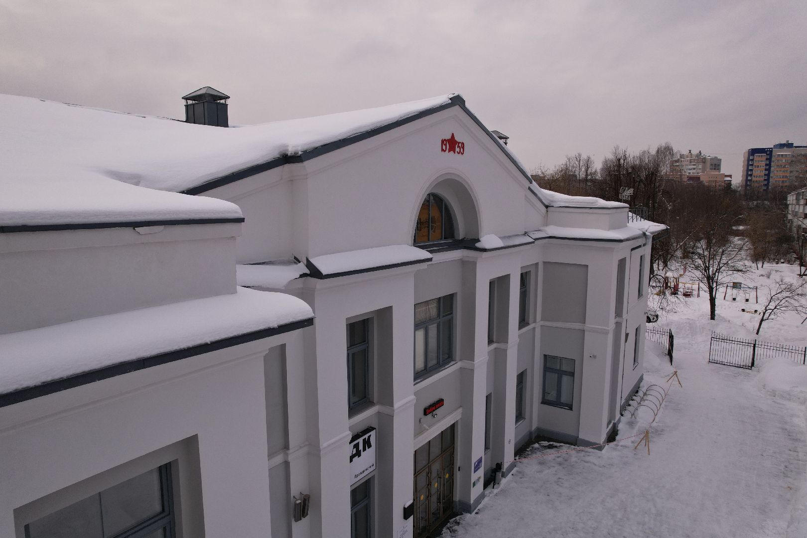 видео с коптера, культура, пушкино,