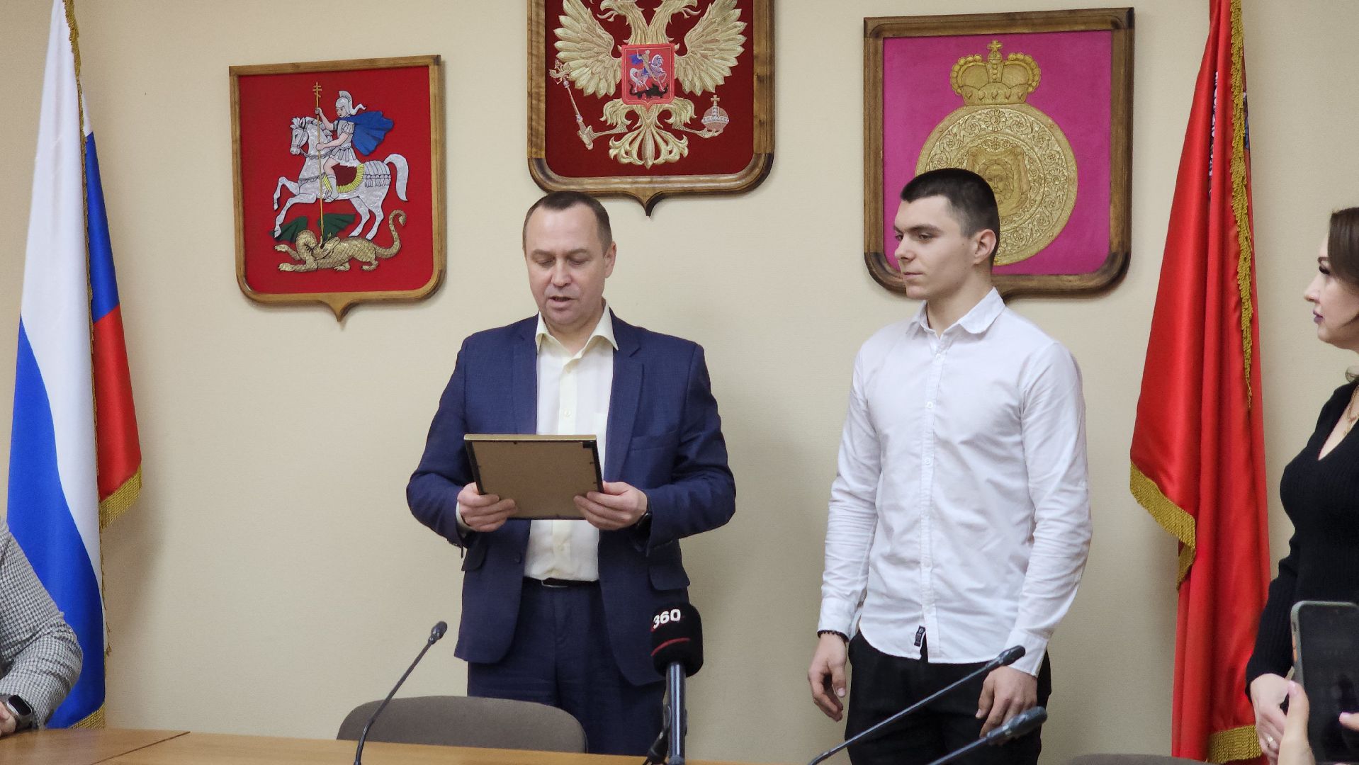 воскресенск, жилищный сертификат, жители, квартира, вручение сертификата,